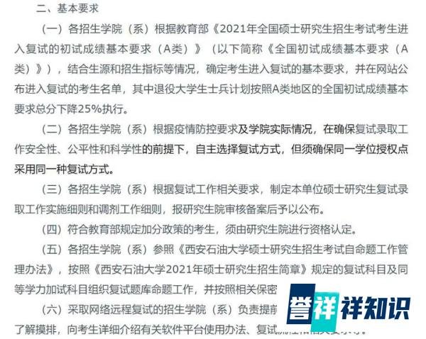 2019-2021西安石油大学考研分数线汇总表