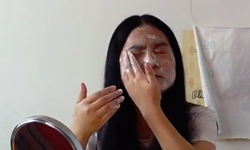 娇韵诗的那个平衡清洁乳怎么用啊?