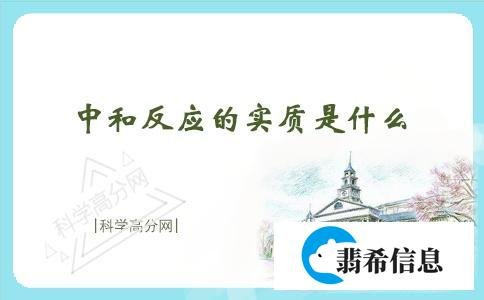 中和反应的实质是什么