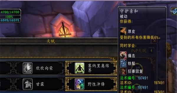 魔兽世界8.2奶德天赋加点推荐 奶D加点攻略