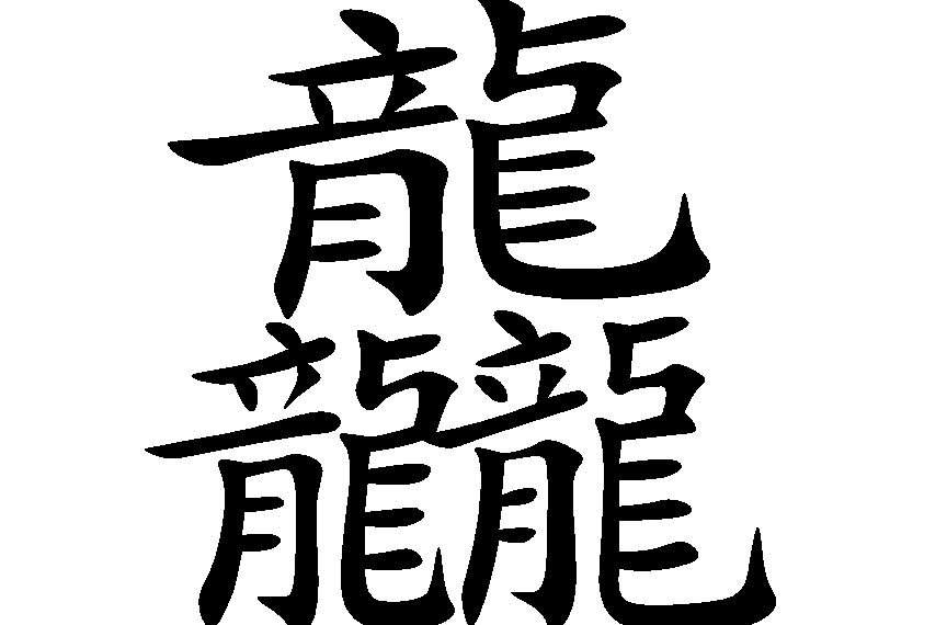 三个龙字念什么?