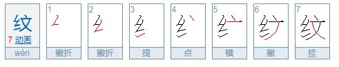 偏旁和部首是一样的吗。比如纹的偏旁是什么
