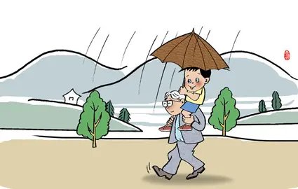 泪目！爷爷去世5岁孙子偷偷跪拜，爷爷对他来说有多重要？