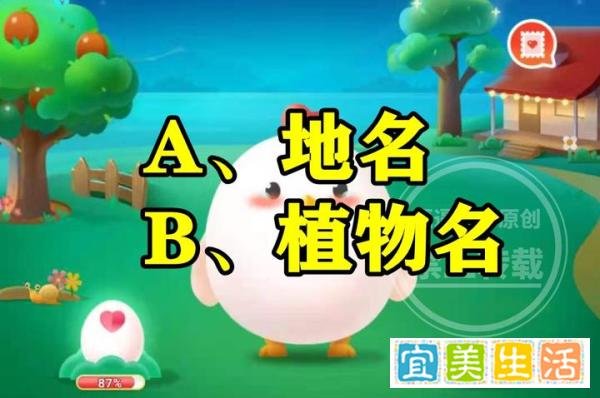 蚂蚁庄园胭脂得名答案 猜一猜古代女性化妆用的胭脂得名于什么?