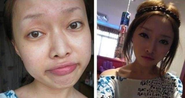 女神的素颜是这个样子,你还认得出来吗