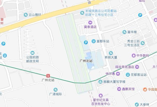 广州北站在哪