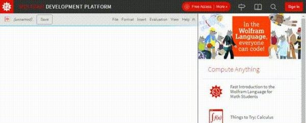 【数学工具】在线Mathematica使用方法