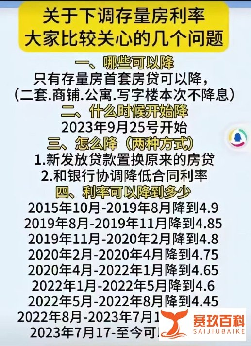 房产销售称认房不认贷后一天销量抵一个月，多家银行降低存量首套住房贷款利率