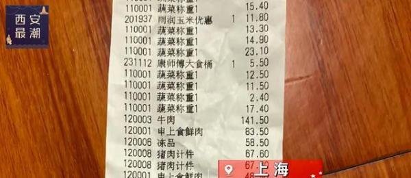 上海一家三口被封44天买菜花2万 这是咋情况?