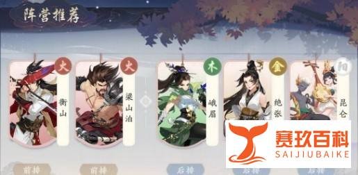 武林闲侠新手阵容搭配推荐