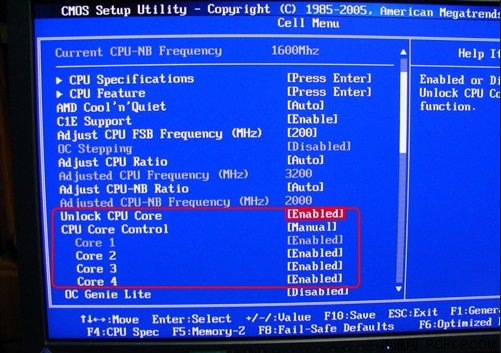 AMD Phenom II X2 B59 开核教程