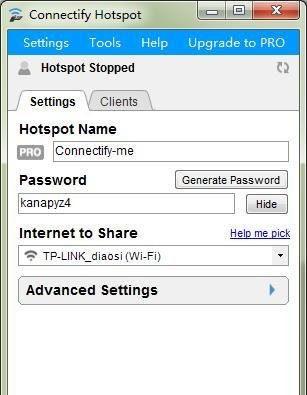 connectify如何设置