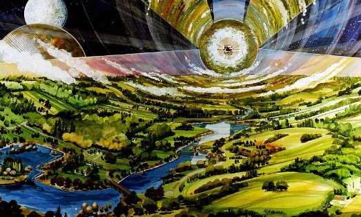 假如在太空中建造一个奥尼尔圆筒，会有什么结果？