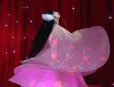 杨丽萍透露小彩旗近况在莎士比亚戏剧学院学导演,你知道小彩旗吗?