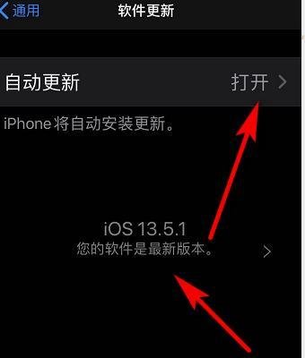 苹果手机怎么更新13.5.1？