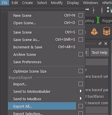 Maya的模型怎么导入到C4d中?