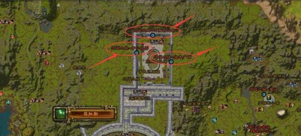 魔兽世界路线图——厄运之槌怎么去