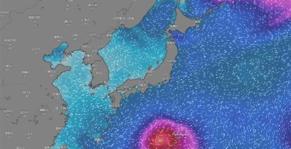10号台风行动路线确定,不来中国,预报:登陆日本前加强到14级