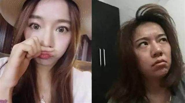 女神的素颜是这个样子，你还认得出来吗
