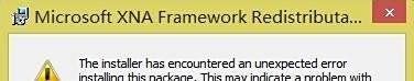 XNA Framework 4.0 安装不了，2503、2502错误