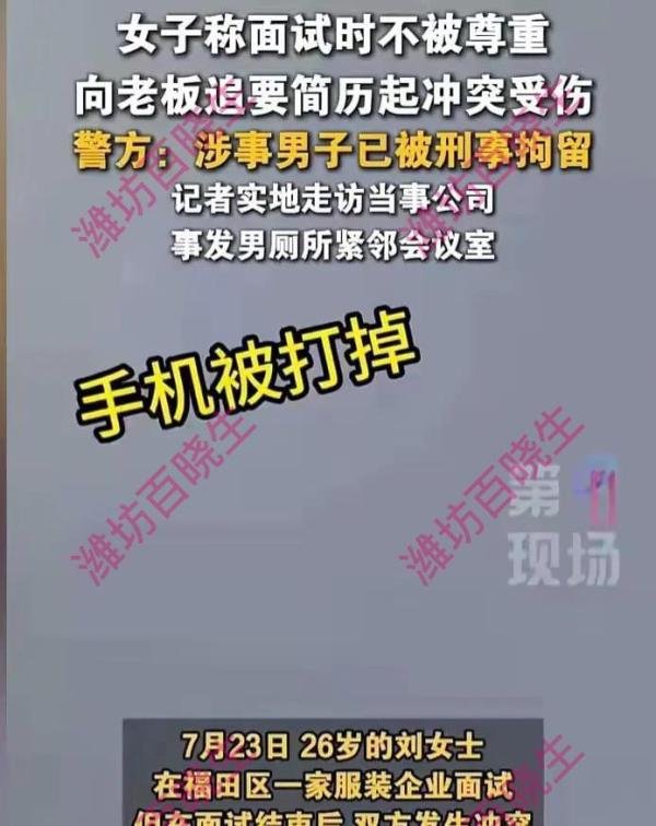 深圳女子面试被打后续：老板黑料被扒，企业官司缠身，涉案60多起