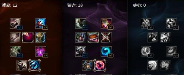 英雄联盟LOL魔蛇之拥卡西奥佩娅符文天赋技巧