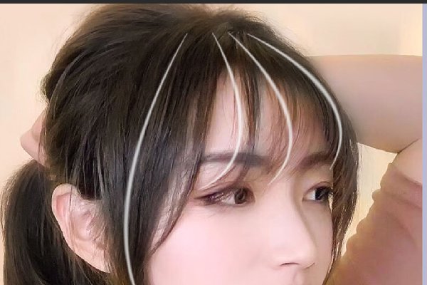 戴眼镜的适合什么刘海