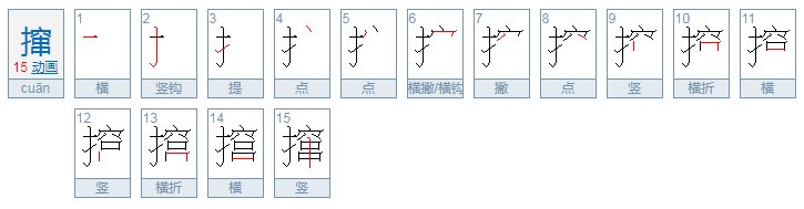 撺是什么意思?
