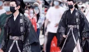 娜扎《浮生知星辰》饭拍路透曝光，着风衣，在剧中是什么人设？