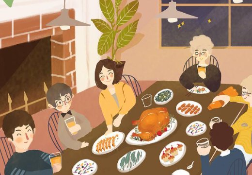 家庭聚餐怎么发言?
