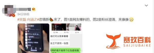 吴磊向涵之恋情又添实锤？不小心暴露了微信置顶，头像很像向涵之
