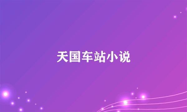 天国车站小说