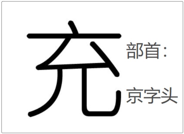 充的偏旁叫什么？ 请知道的人告诉我！！！！！！！！！！！！！！！！！！！！！！！！！！！！！！！！！