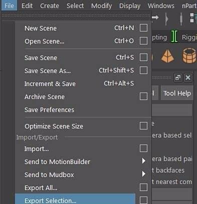 Maya的模型怎么导入到C4d中?
