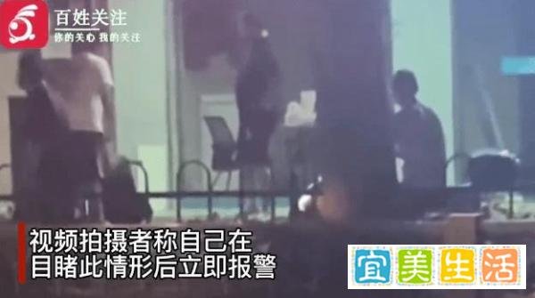 上海4男子深夜强拽1女子，涉嫌故意伤害罪！