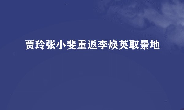 贾玲张小斐重返李焕英取景地