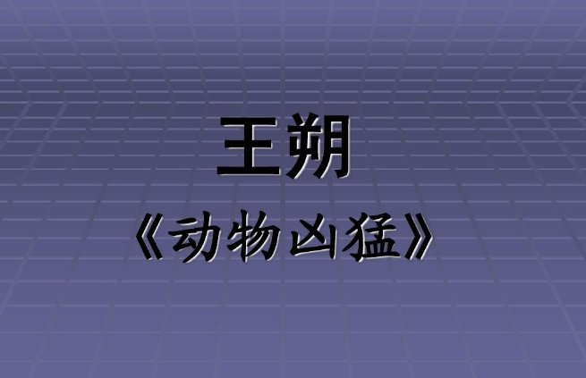 王朔十大经典作品
