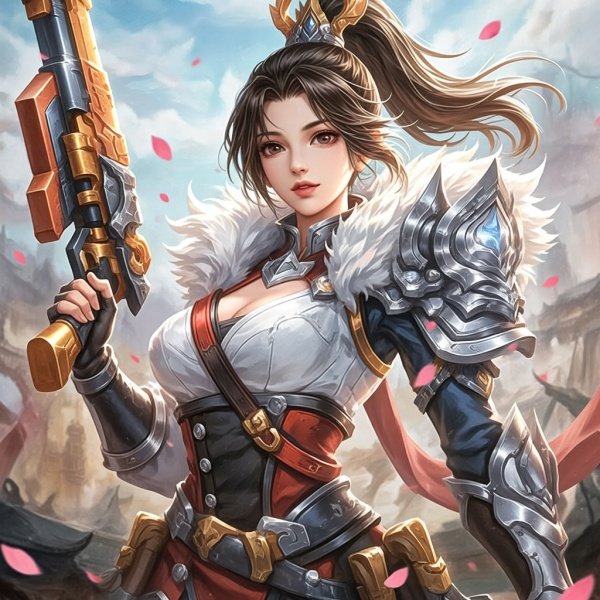 王者荣耀女英雄没有小爱心没有烟雾