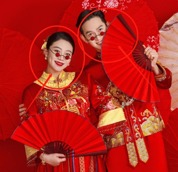 马可王丹妮中式婚纱照，你知道两人是如何相恋的吗？