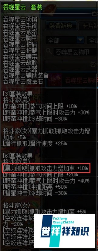 DNF男柔道/风林火山/宗师BUFF换装装备选择