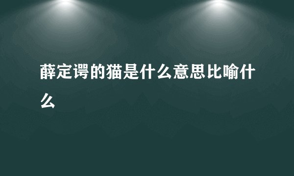 薛定谔的猫是什么意思比喻什么