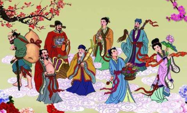 八仙里面何仙姑和蓝采和各拿的是什么?