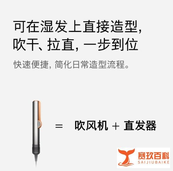 戴森全新上市Airstrait吹风直发器!直发又不伤发质的吹风直发器你见过吗?