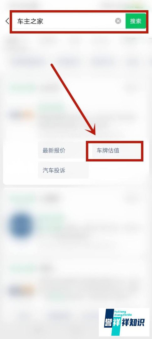 车牌价格评估怎么查