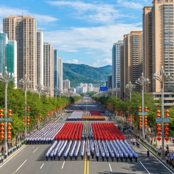 阅兵式放假