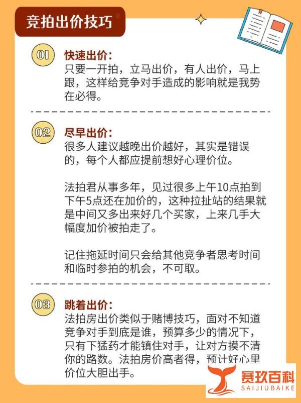 小白秒变行家?法拍房你必须知道的竞价技巧!