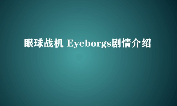眼球战机 Eyeborgs剧情介绍