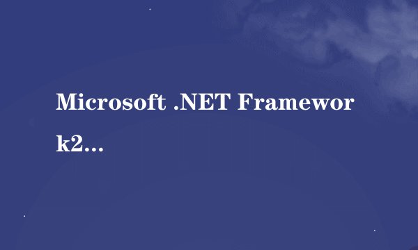 Microsoft .NET Framework2.0和3.0是什么？