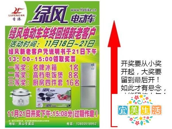奖票式开奖活动的执行经验