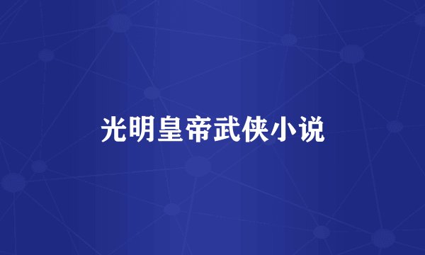 光明皇帝武侠小说